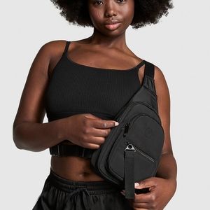 VS PINK Mini Nylon Sling Backpack